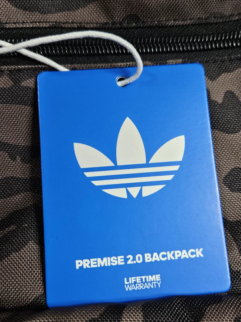 Adidas Men’s Camo Backpack - Brown/Black